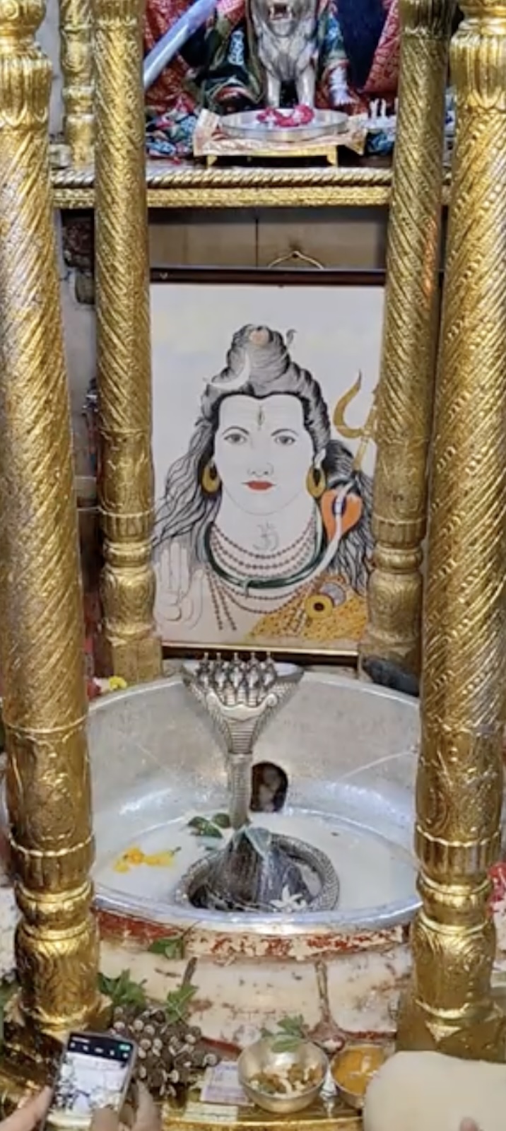 Rudrabhishek to Shree Kubereshwar Mahadev