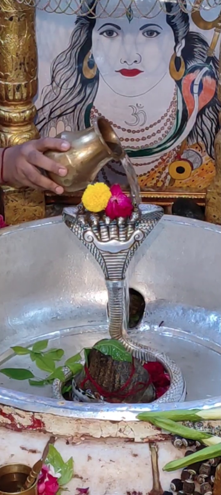 Rudrabhishek to Shree Kubereshwar Mahadev