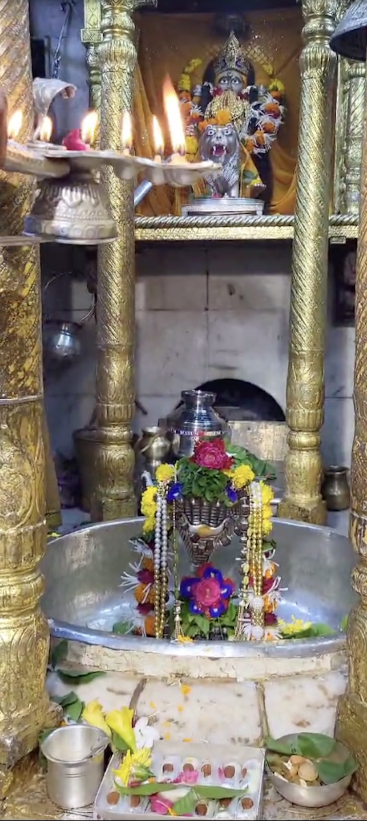 Aarti Darshan Maa Amba at Shree Kubereshwar Mahadev