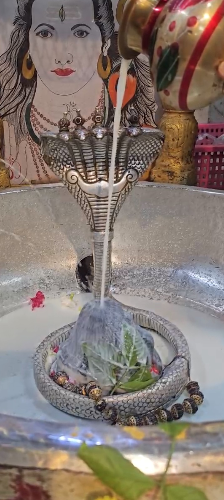 Rudrabhishek to Shree Kubereshwar Mahadev