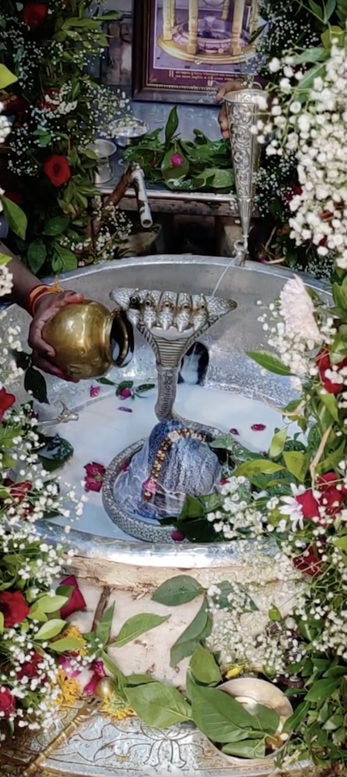 Rudrabhishek to Shree Kubereshwar Mahadev