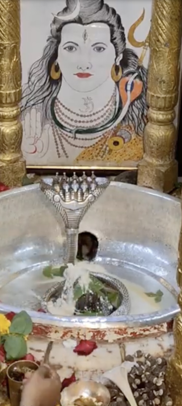 Rudrabhishek to Shree Kubereshwar Mahadev