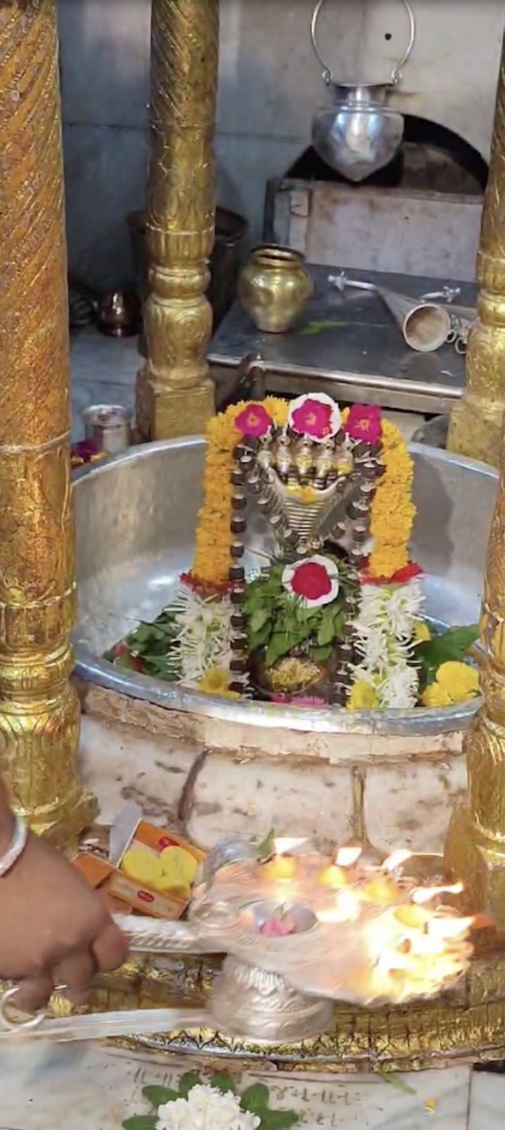 Aarti Darshan Maa Amba at Shree Kubereshwar Mahadev