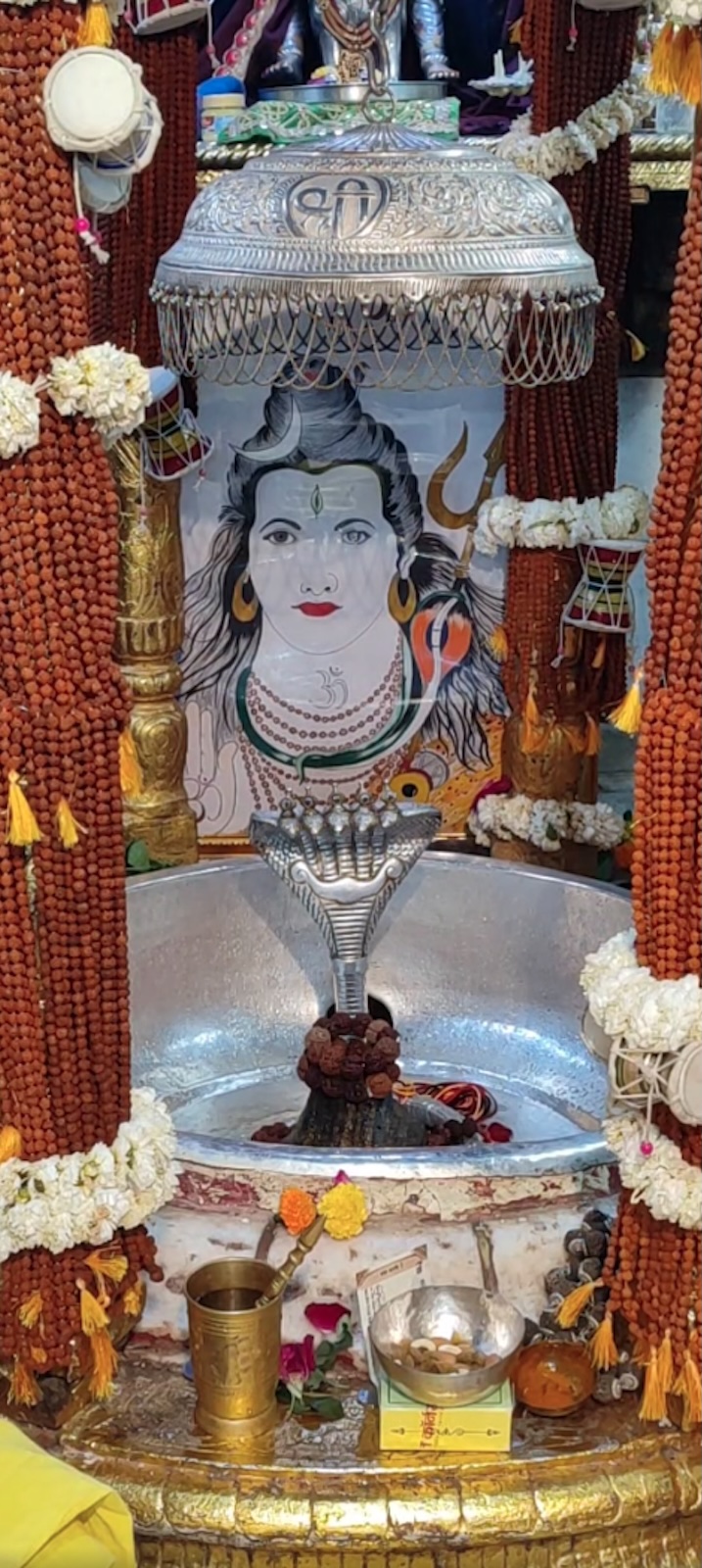 Rudrabhishek to Shree Kubereshwar Mahadev