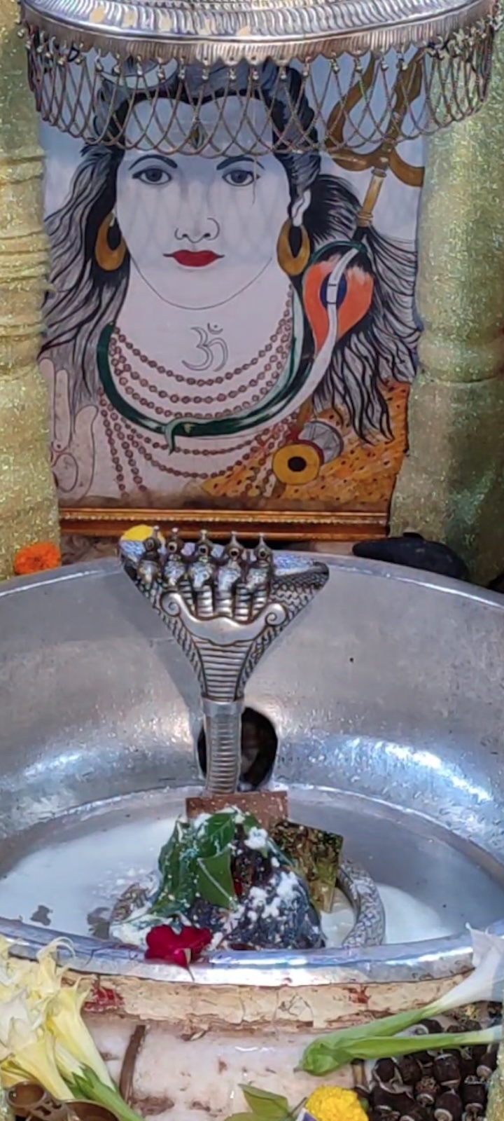 Rudrabhishek to Shree Kubereshwar Mahadev