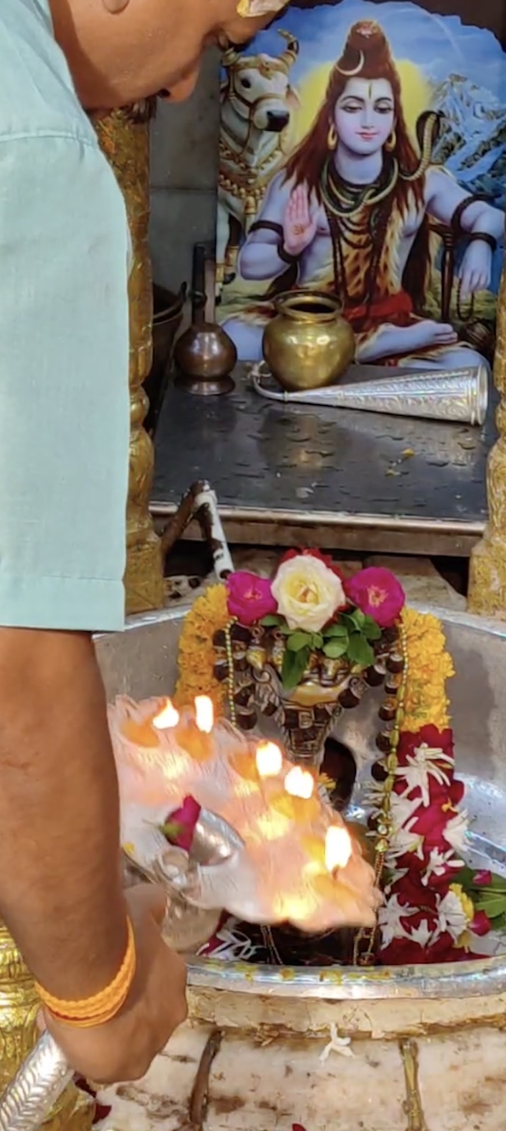 Aarti Darshan Maa Amba at Shree Kubereshwar Mahadev