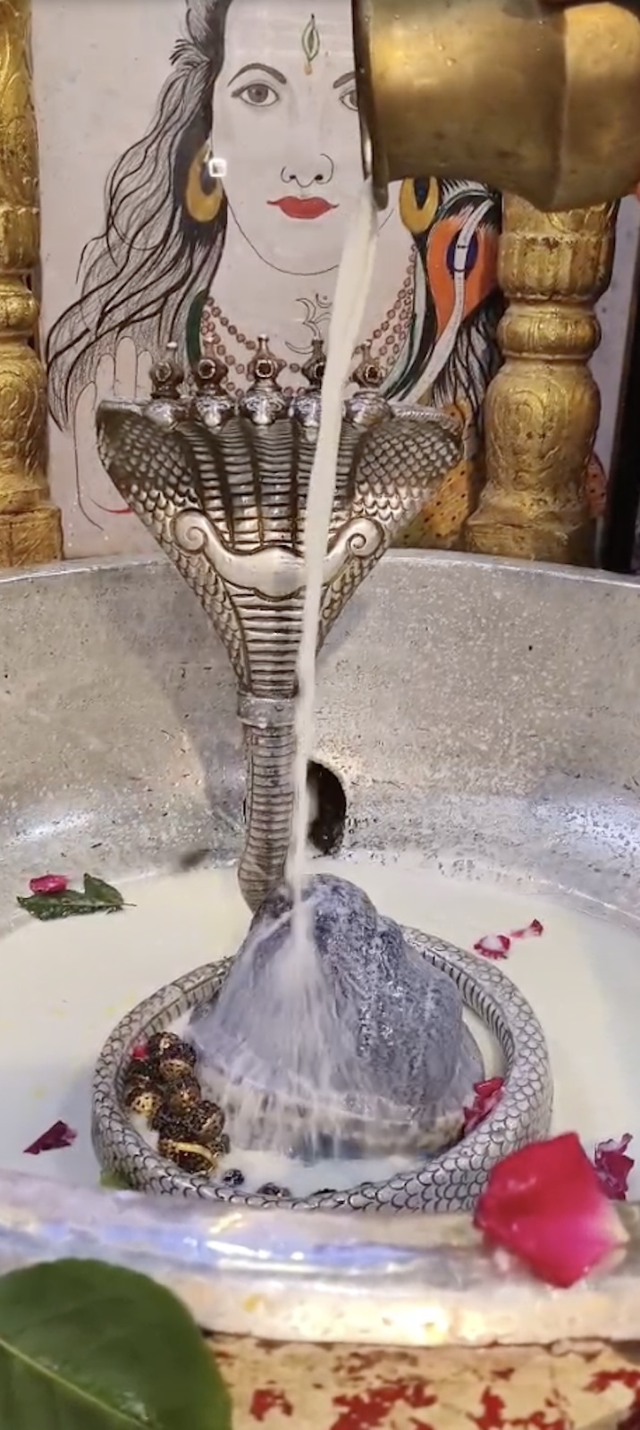 Rudrabhishek to Shree Kubereshwar Mahadev