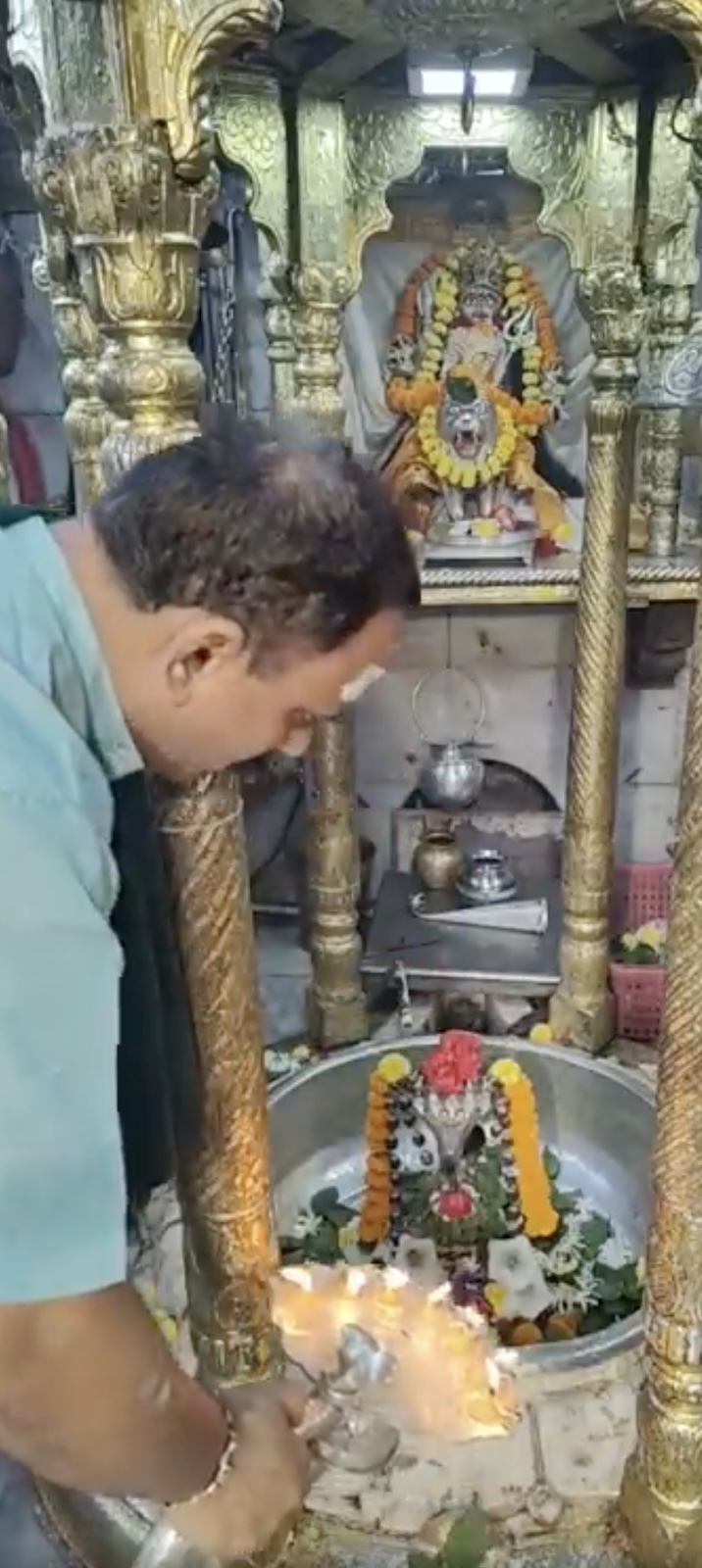 Aarti Darshan Maa Amba at Shree Kubereshwar Mahadev