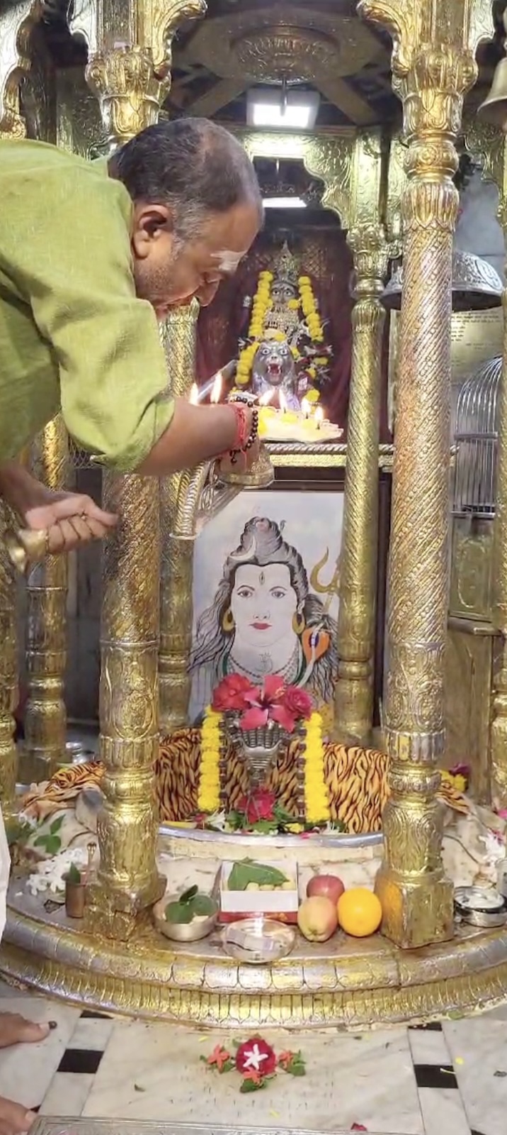 Aarti Darshan Maa Amba at Shree Kubereshwar Mahadev