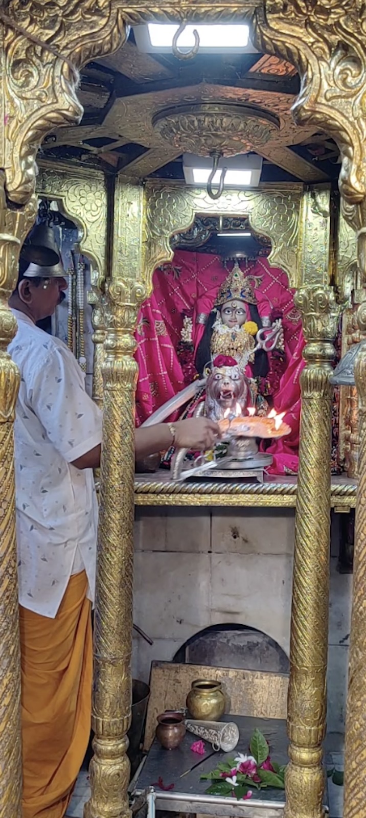 Aarti Darshan Maa Amba at Shree Kubereshwar Mahadev