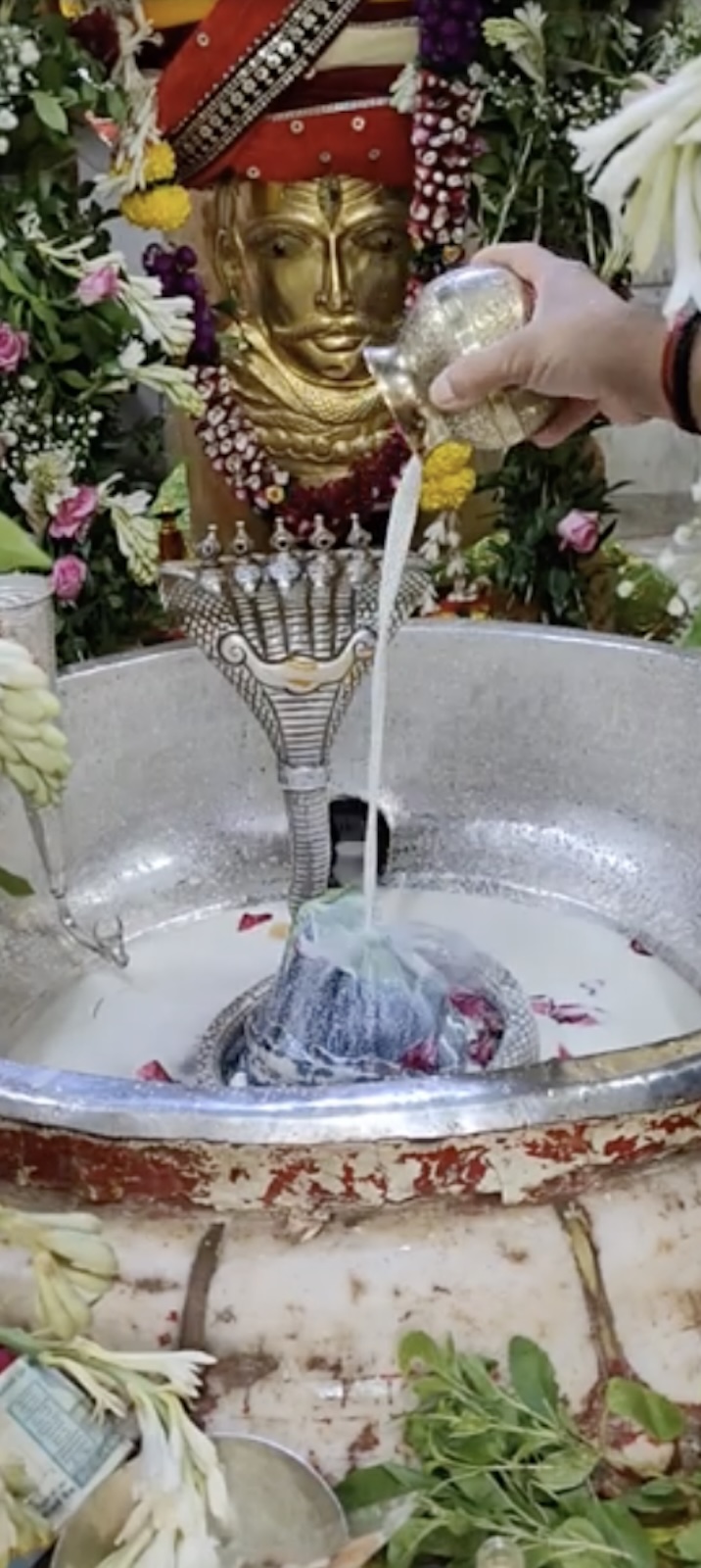 Rudrabhishek to Shree Kubereshwar Mahadev