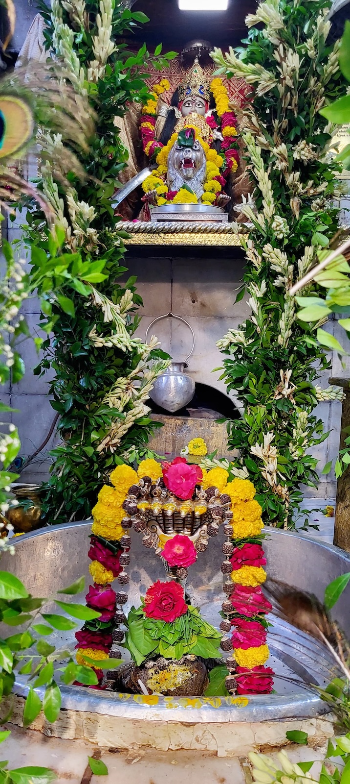 Aarti Darshan Maa Amba at Shree Kubereshwar Mahadev