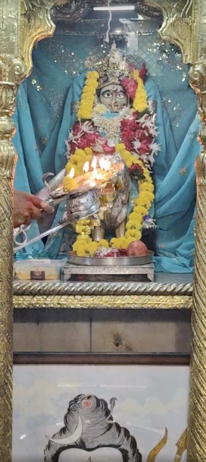 Aarti Darshan Maa Amba at Shree Kubereshwar Mahadev